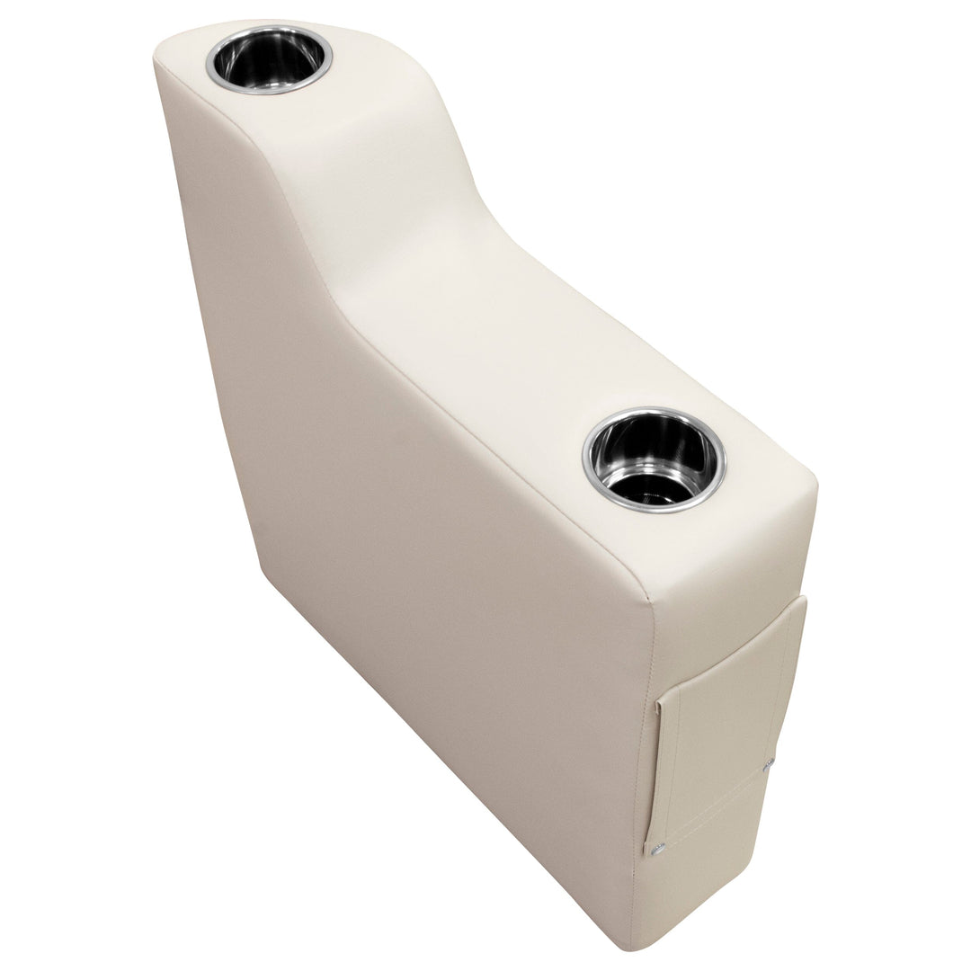 Wise 3009 Premier Pontoon Arm Rest - Left Radius Premier Pontoon WisePontoon Platinum