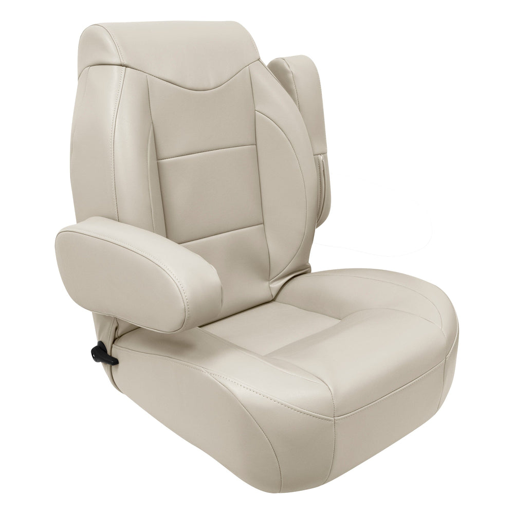 Wise 3126 High Back Pontoon Reclining Helm w/ Flip Up Arm Rests Bucket Seats WiseMarine