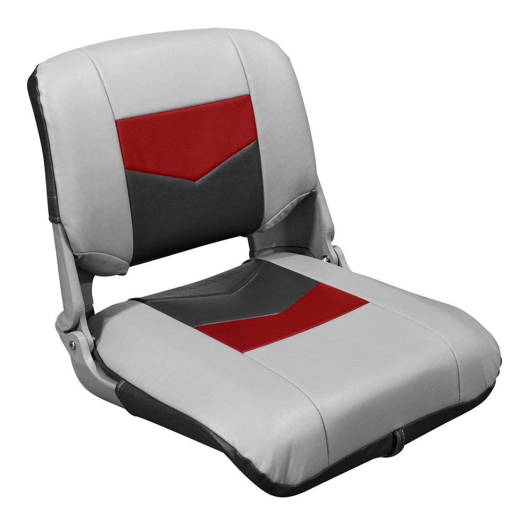 Wise 3309 Pro Angler Clam Shell Bass Boat Fold Down Pro Angler WiseMarine Marble • Regal Red • Charcoal