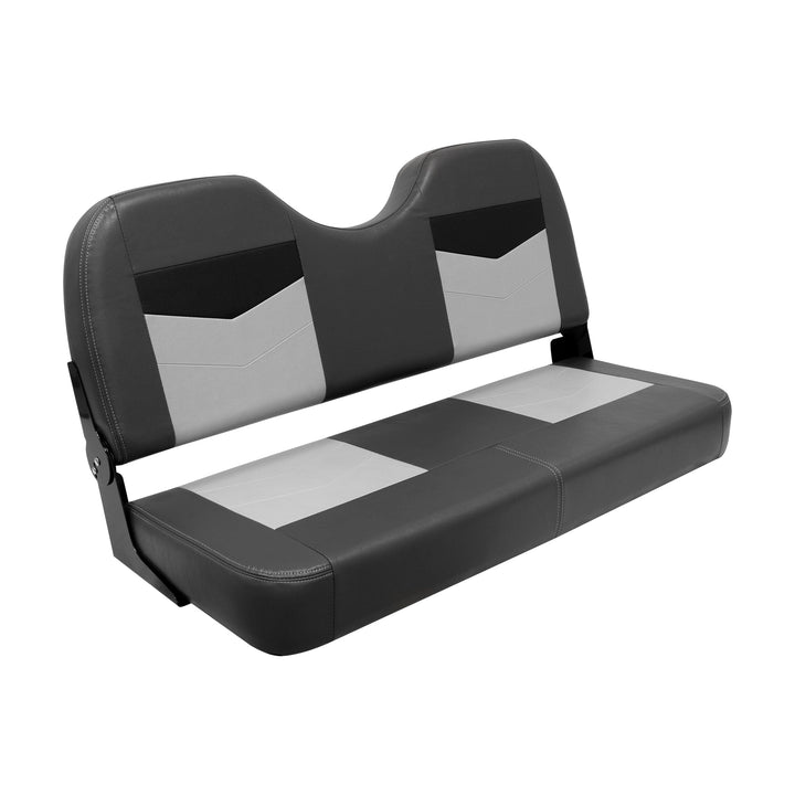 Wise 3342 Pro Angler Series Bass Boat 42" Folding Bench Seat Bench Seating Wise Marine Charcoal • Marble • Black
