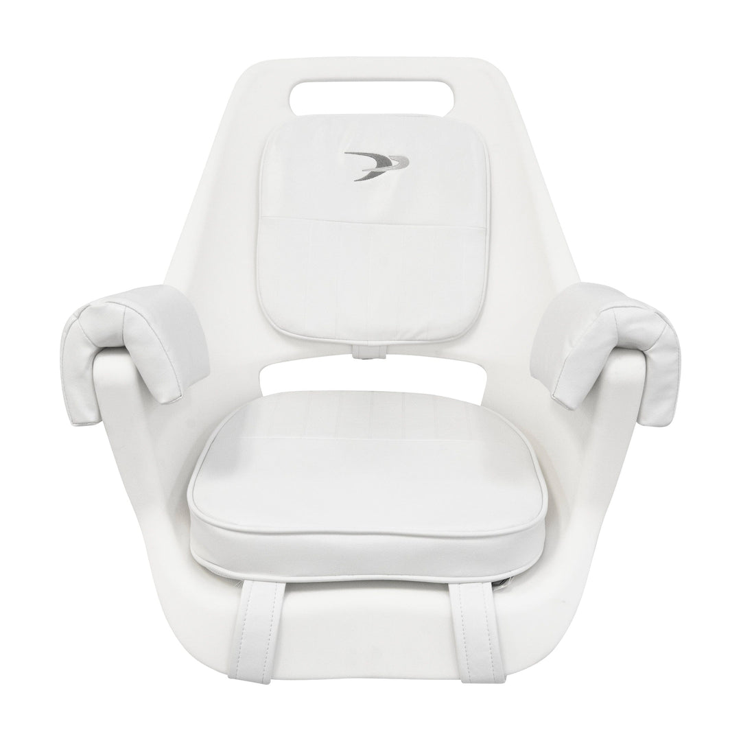 Wise 8WD007 Deluxe Pilot Chair w/ Armrests Offshore Seating Boatseats