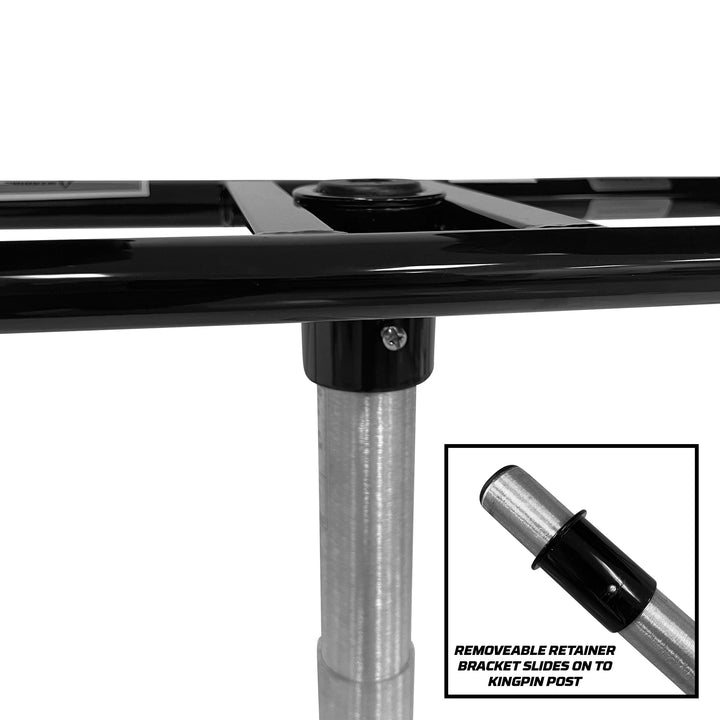 Wise Double Seat Stand w/ Swivel & Quick Release Package Hardware Boatseats