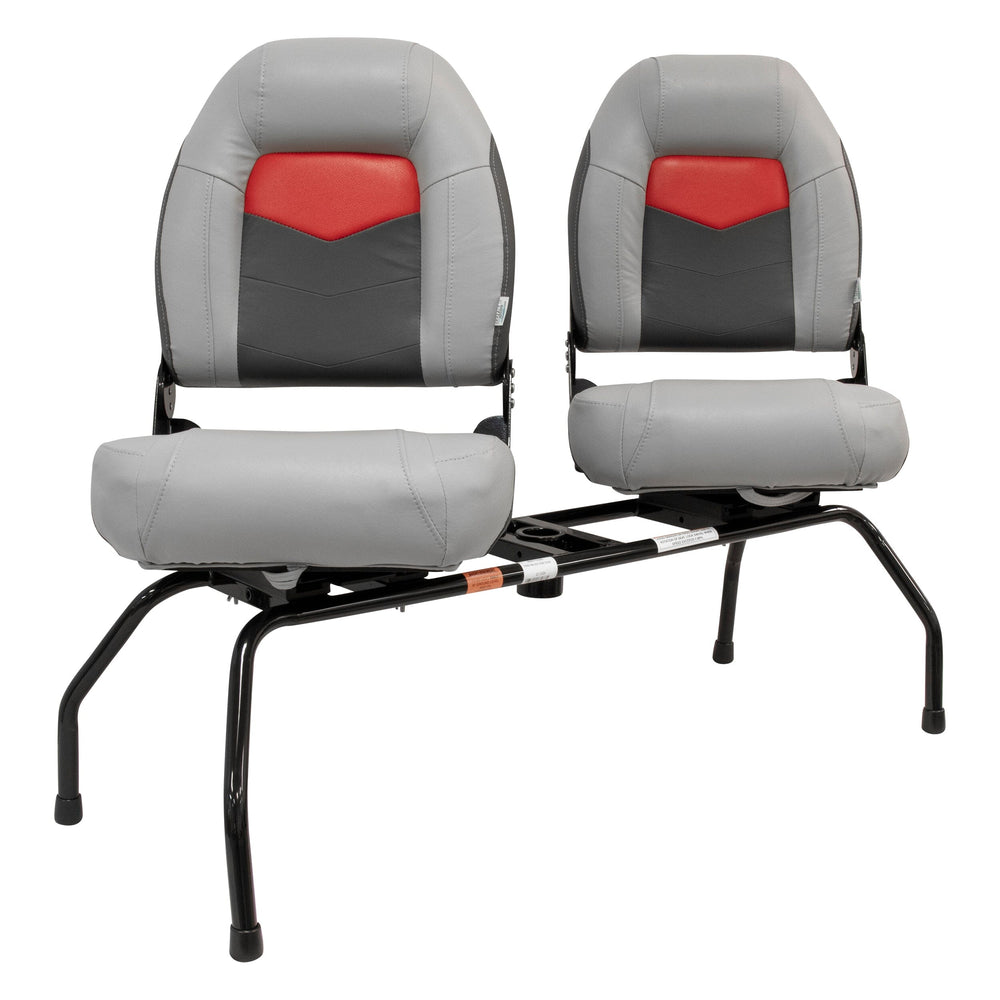 Wise Double Seat Stand w/ Swivel & Quick Release Package Hardware Boatseats