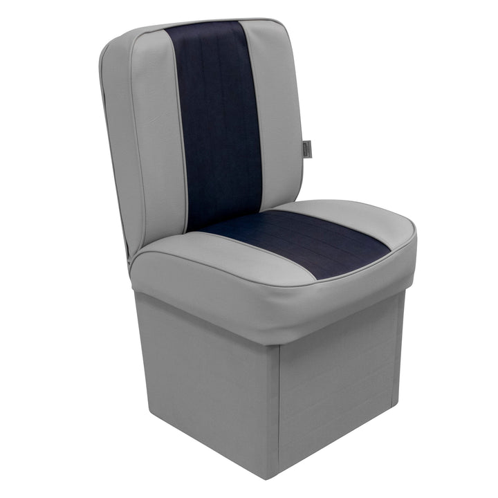 Wise 8WD1414P Deluxe Series Jump Seat Jump / Lounge Boatseats Grey • Navy