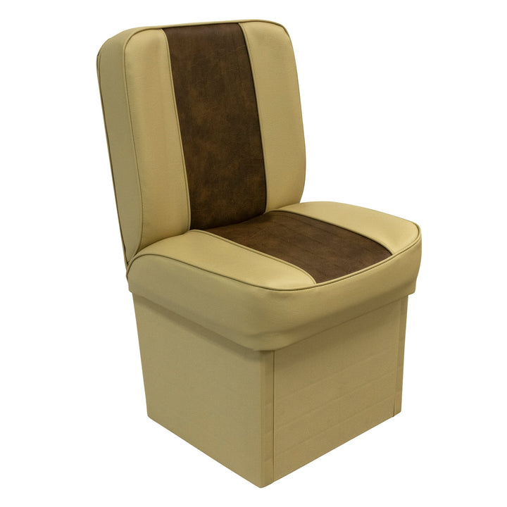 Wise 8WD1414P Deluxe Series Jump Seat Jump / Lounge Boatseats Sand • Brown