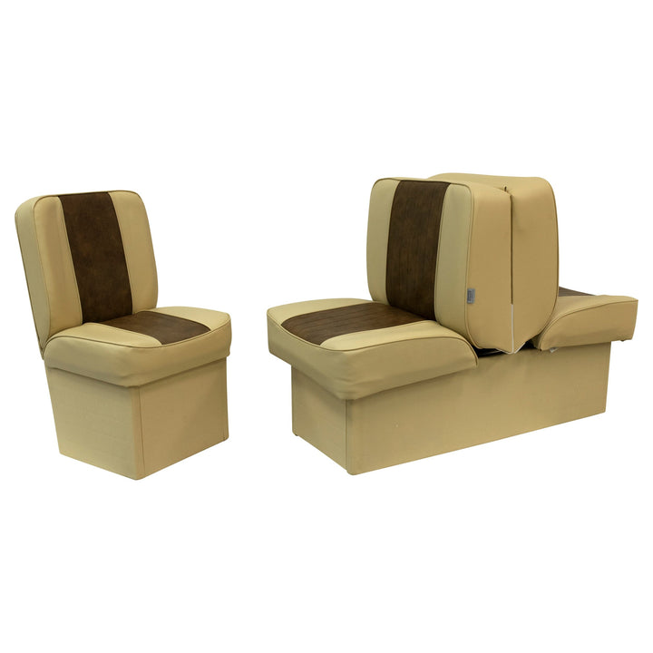 Wise 8WD1414P Deluxe Series Jump Seat Jump / Lounge Boatseats