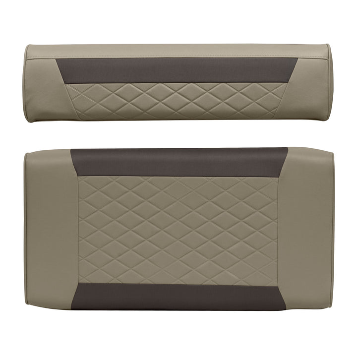 Wise 8WD156-BS 70 Qt / 62 Qt Swingback Cooler Back Rest & Seat Cushion Set Offshore Seating Boatseats