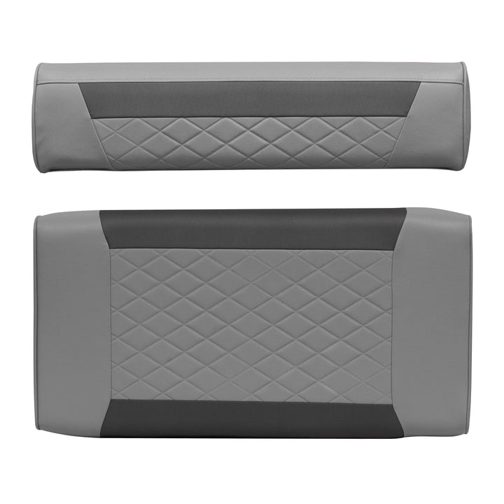 Wise 8WD156-BS 70 Qt / 62 Qt Swingback Cooler Back Rest & Seat Cushion Set Offshore Seating Boatseats