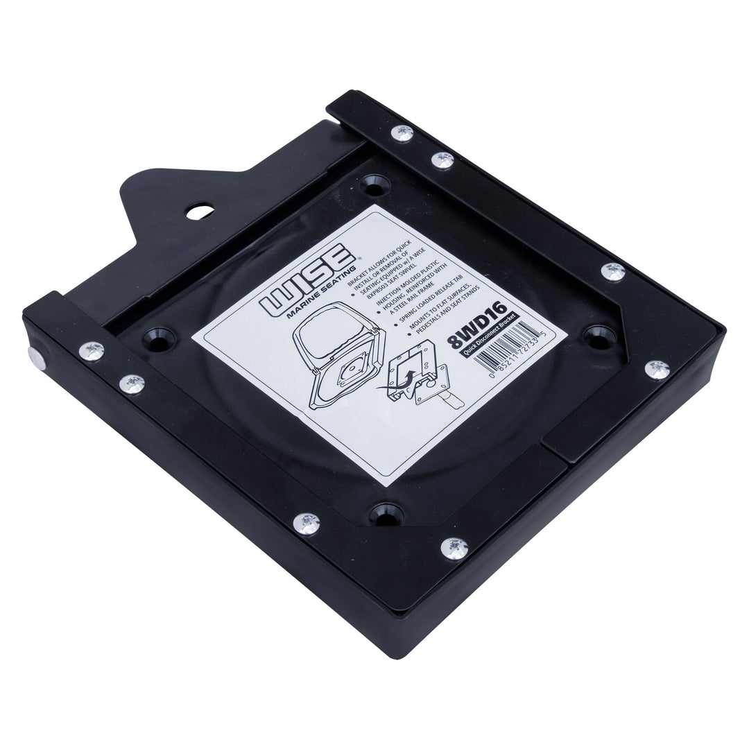 Wise 8WD16 Quick Disconnect Bracket for 7" Boat Seat Swivel Hardware Boatseats