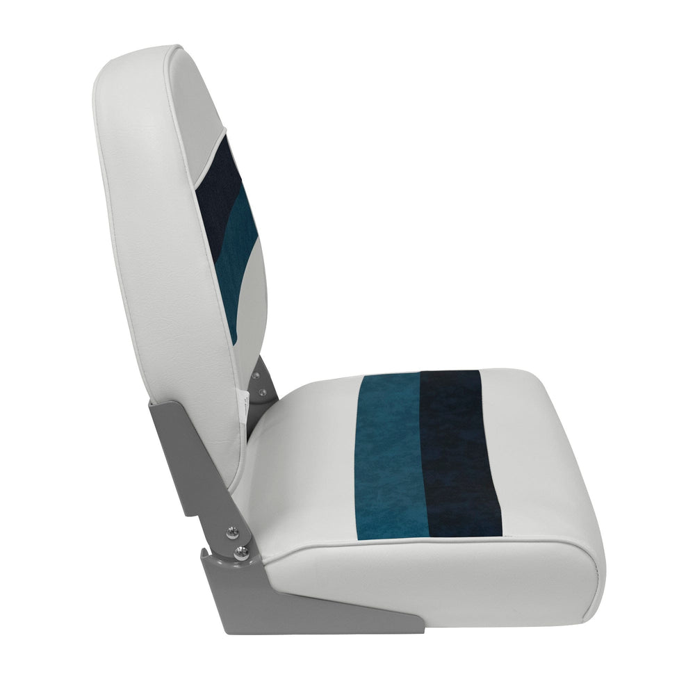 Wise 8WD590 Deluxe Series Pontoon High Back Seat Deluxe Pontoon WisePontoon