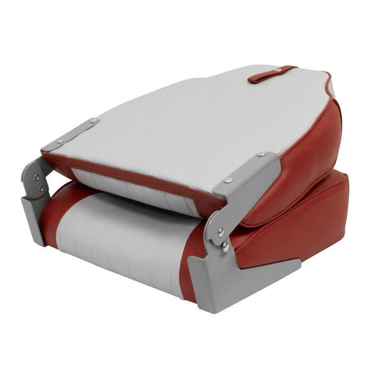 Wise 8WD640PLS Lund Style High Back Fishing Seat Fold Down WiseMarine