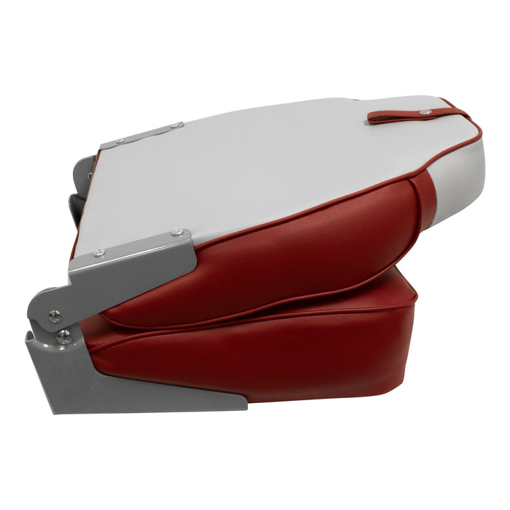 Wise 8WD640PLS Lund Style High Back Fishing Seat Fold Down WiseMarine