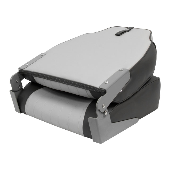 Wise 8WD640PLS Lund Style High Back Fishing Seat Fold Down WiseMarine