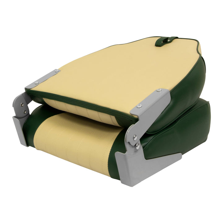 Wise 8WD640PLS Lund Style High Back Fishing Seat Fold Down WiseMarine