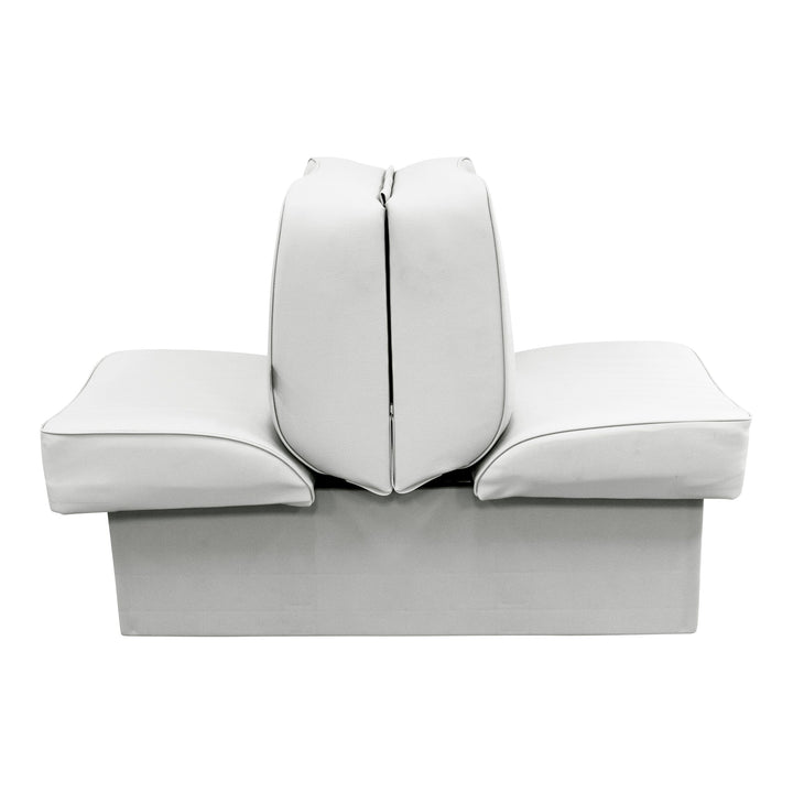 Wise 8WD707P-1 Deluxe Series Back to Back Lounge Seat | Solid Colors Jump / Lounge Boatseats