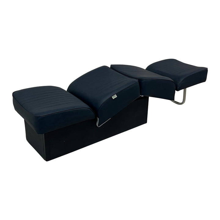 Wise 8WD707P-1 Deluxe Series Back to Back Lounge Seat | Solid Colors Jump / Lounge Boatseats