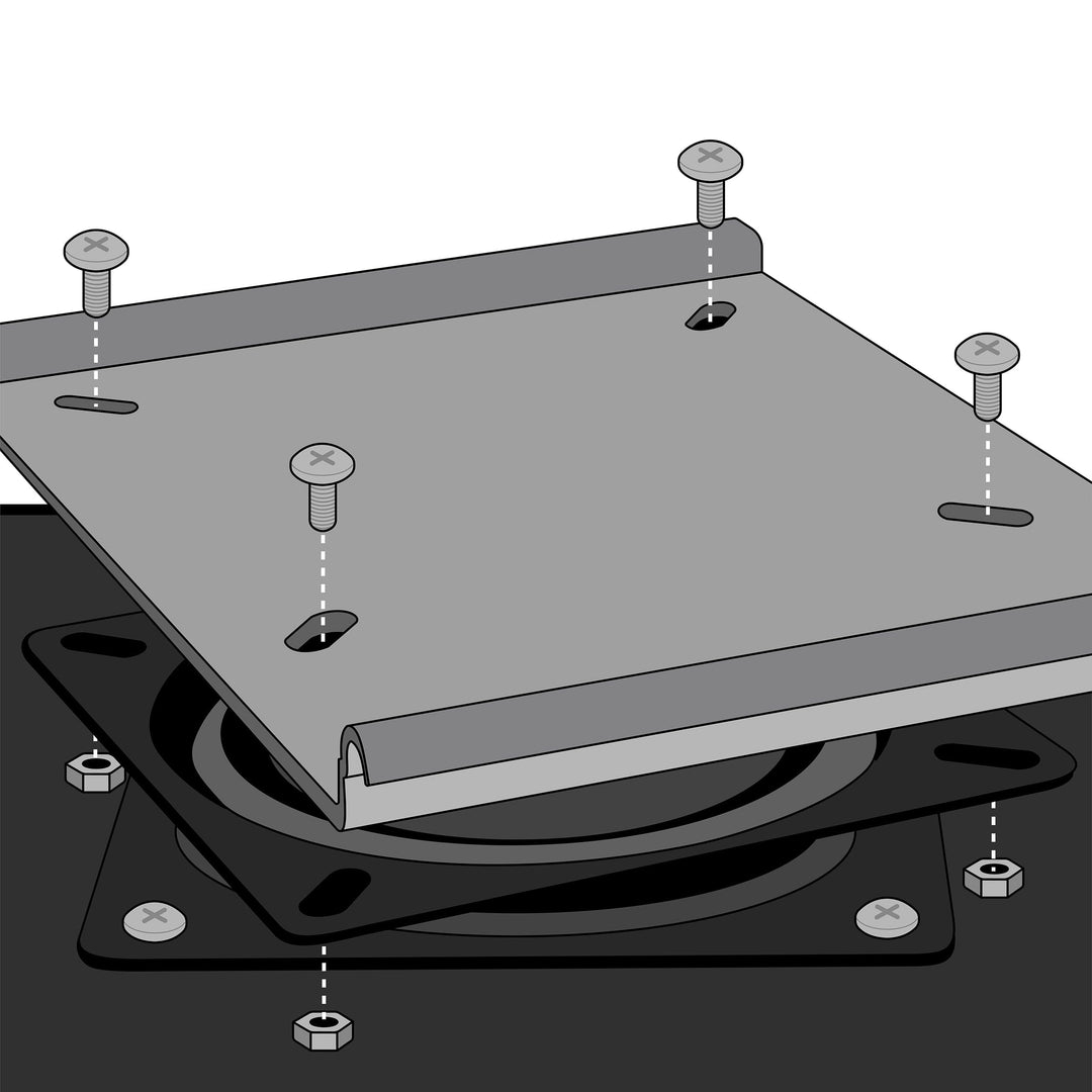 Wise 8WD73 Sure Mount Tilt and Slide 33" Bracket Kit Hardware Wise Hardware