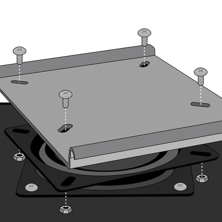 Wise 8WD73 Sure Mount Tilt and Slide 33" Bracket Kit Hardware Wise Hardware
