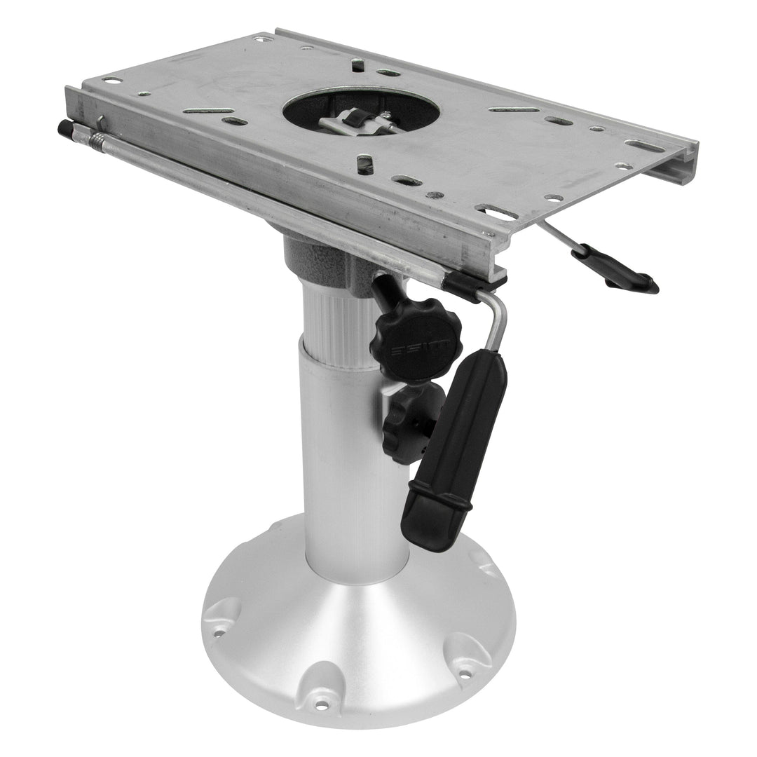 Wise 8WP21-374 - Adjustable Pedestal w/ Fore & Aft Slide Hardware Wise Hardware