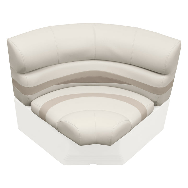 Wise BM11002-2 Premier Pontoon 32" Bow Radius Corner Cushion Set Premier Cushion Sets Wise Pontoon
