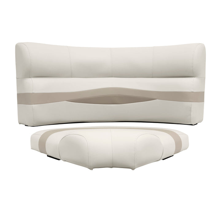Wise BM11002-2 Premier Pontoon 32" Bow Radius Corner Cushion Set Premier Cushion Sets Wise Pontoon