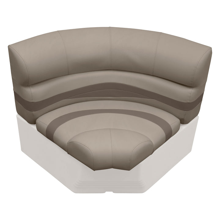 Wise BM11002-2 Premier Pontoon 32" Bow Radius Corner Cushion Set Premier Cushion Sets Wise Pontoon