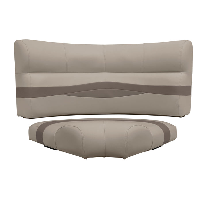 Wise BM11002-2 Premier Pontoon 32" Bow Radius Corner Cushion Set Premier Cushion Sets Wise Pontoon