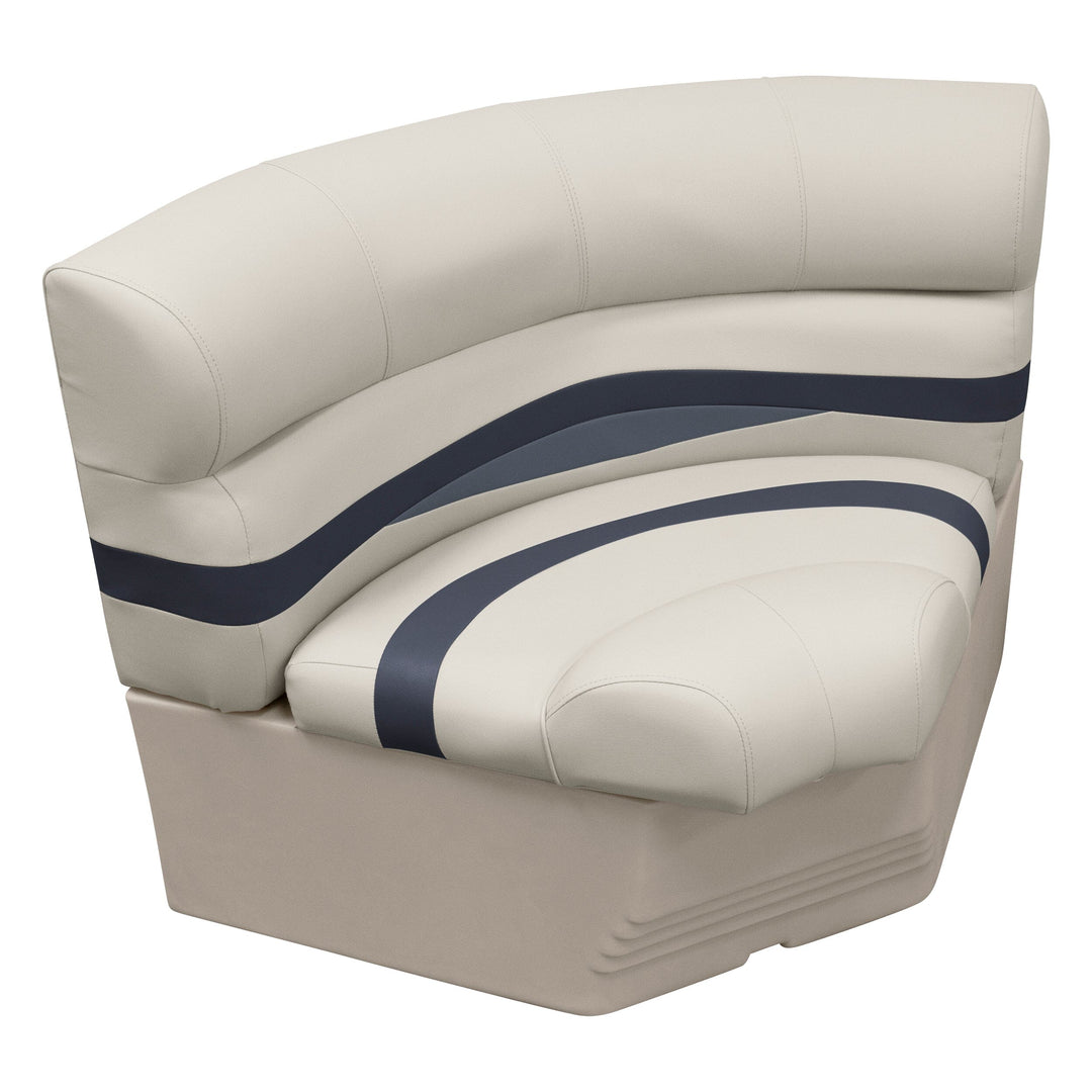 Wise BM11002 Premier Pontoon 32" Bow Radius Corner & Base Premier Pontoon WisePontoon Platinum • Spectra Navy • Cobalt