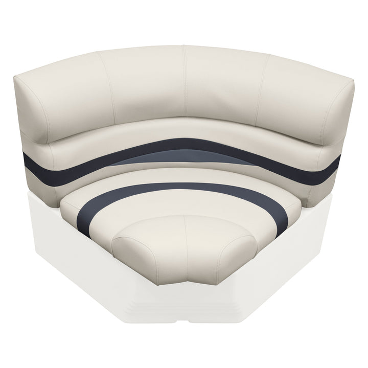 Wise BM11002-2 Premier Pontoon 32" Bow Radius Corner Cushion Set Premier Cushion Sets Wise Pontoon