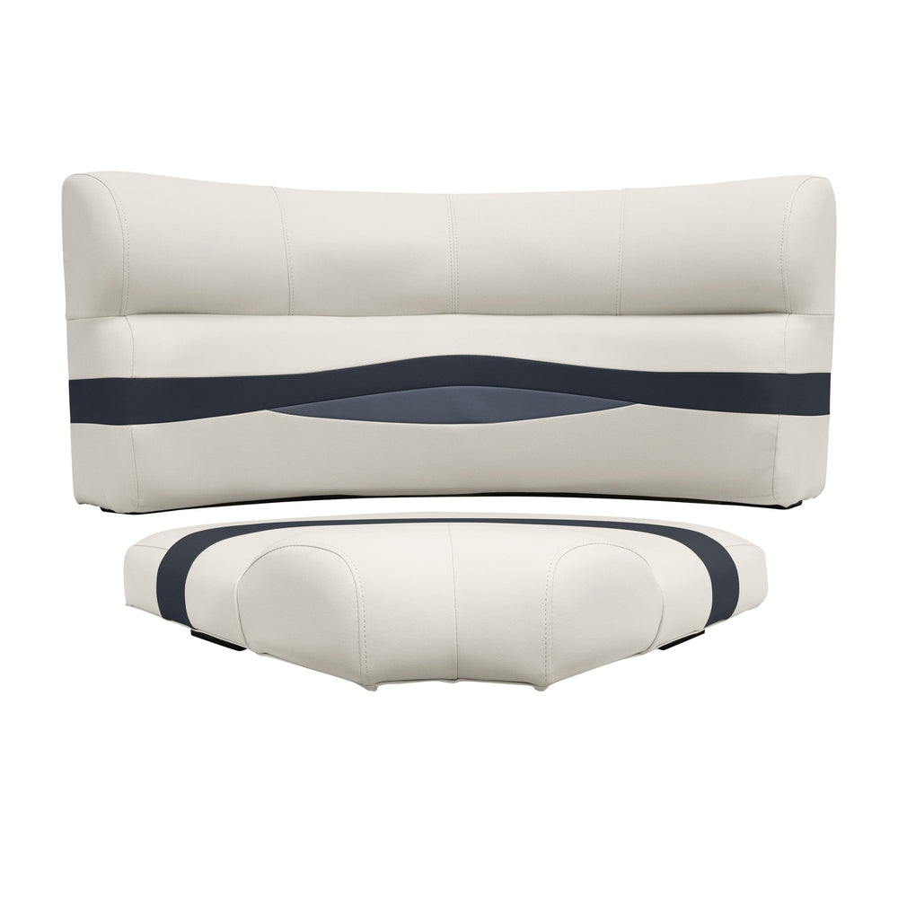 Wise BM11002-2 Premier Pontoon 32" Bow Radius Corner Cushion Set Premier Cushion Sets Wise Pontoon