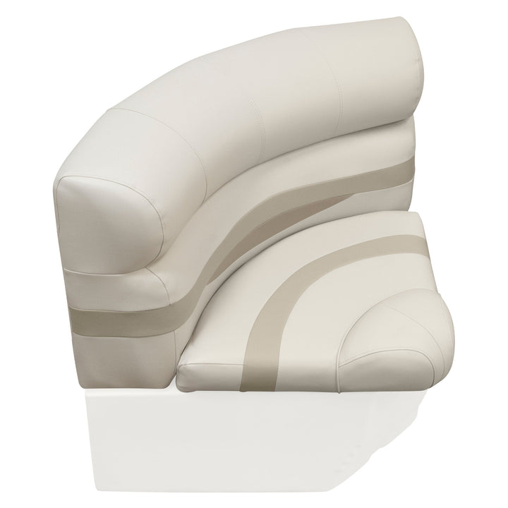 Wise BM11028-2 Premier Pontoon 28" Radius Corner Cushion Set Premier Cushion Sets Wise Pontoon