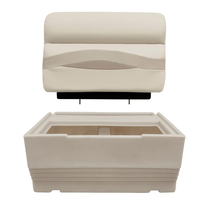 Wise BM1143-2 Premier Pontoon 27" Bench Cushion Set Premier Cushion Sets Wise Pontoon