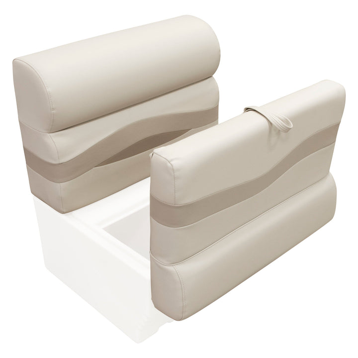 Wise BM1143-2 Premier Pontoon 27" Bench Cushion Set Premier Cushion Sets Wise Pontoon
