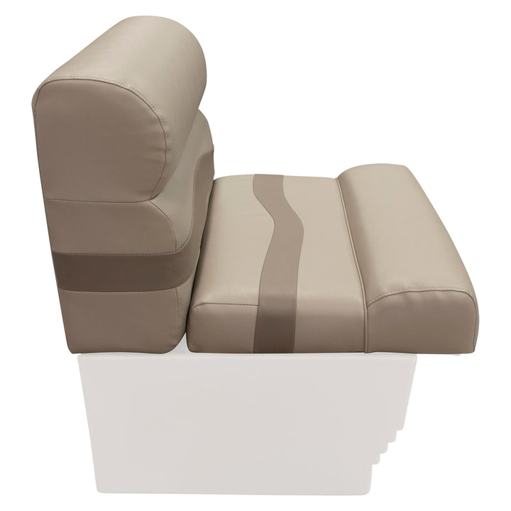 Wise BM1143-2 Premier Pontoon 27" Bench Cushion Set Premier Cushion Sets Wise Pontoon
