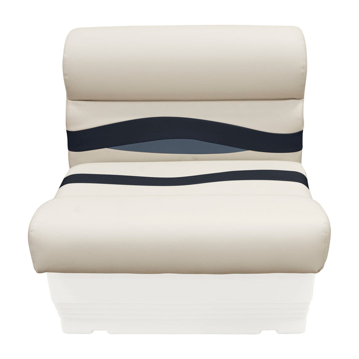 Wise BM1143-2 Premier Pontoon 27" Bench Cushion Set Premier Cushion Sets Wise Pontoon