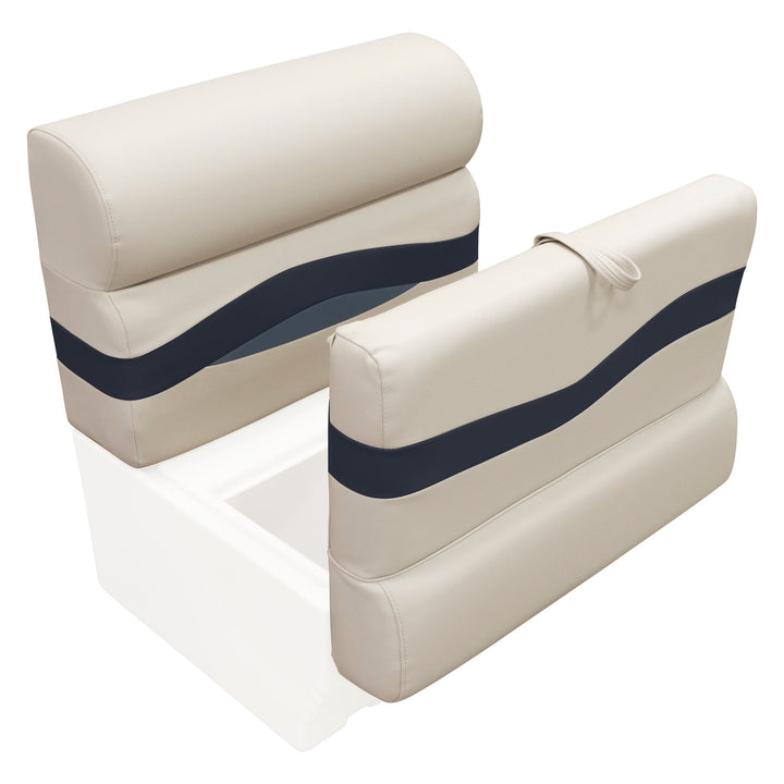 Wise BM1143-2 Premier Pontoon 27" Bench Cushion Set Premier Cushion Sets Wise Pontoon