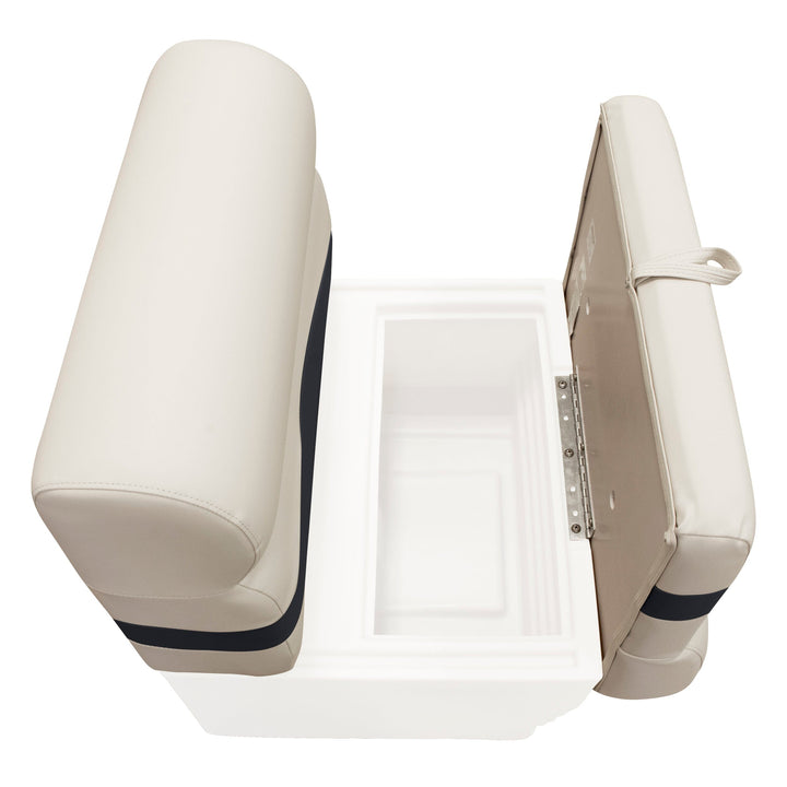 Wise BM1143-2 Premier Pontoon 27" Bench Cushion Set Premier Cushion Sets Wise Pontoon