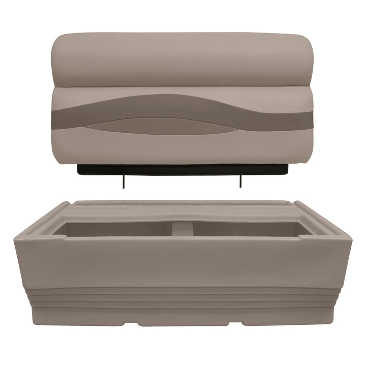 Wise BM1144-2 Premier Pontoon 36" Bench Cushion Set Premier Cushion Sets Wise Pontoon