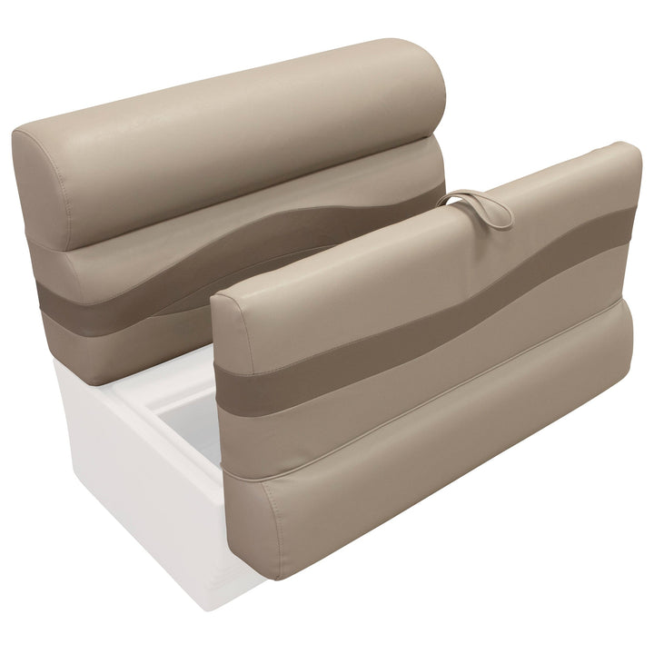 Wise BM1144-2 Premier Pontoon 36" Bench Cushion Set Premier Cushion Sets Wise Pontoon