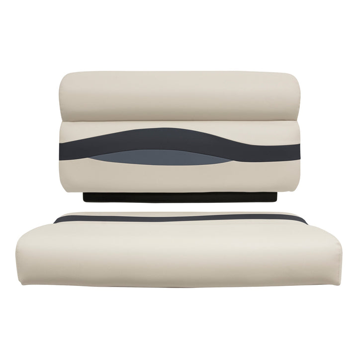 Wise BM1144-2 Premier Pontoon 36" Bench Cushion Set Premier Cushion Sets Wise Pontoon
