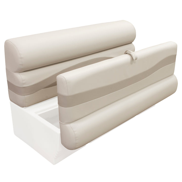 Wise BM1145-2 Premier Pontoon 50" Bench Cushion Set Premier Cushion Sets Wise Pontoon