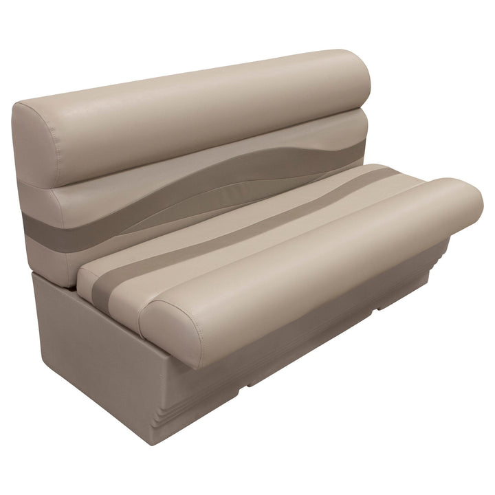 Wise BM1145 Premier Pontoon 50" Bench & Base Premier Pontoon WisePontoon Mocha Java • Mushroom • Café