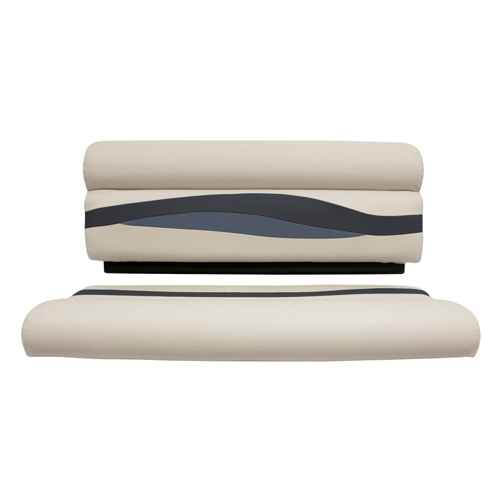 Wise BM1145-2 Premier Pontoon 50" Bench Cushion Set Premier Cushion Sets Wise Pontoon