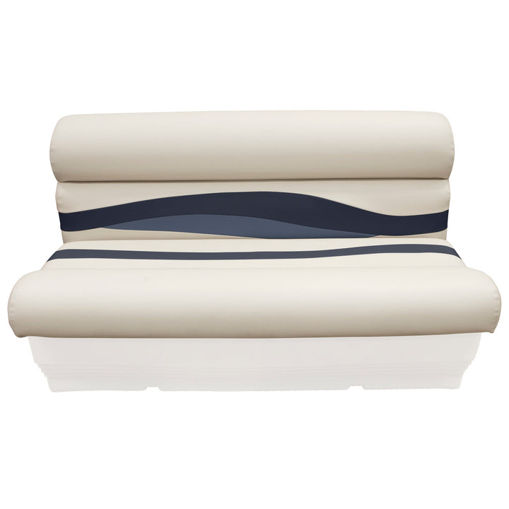 Wise BM1145-2 Premier Pontoon 50" Bench Cushion Set Premier Cushion Sets Wise Pontoon