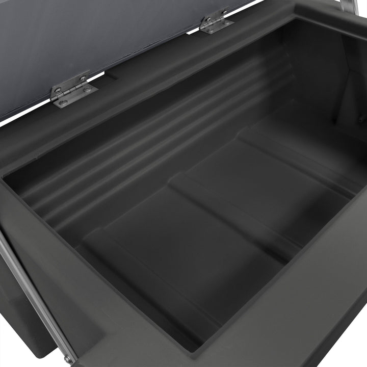 Wise Premier Pontoon Flip Flop Seat - Cushion & Base Set | Dark Mode Premier Pontoon Boatseats