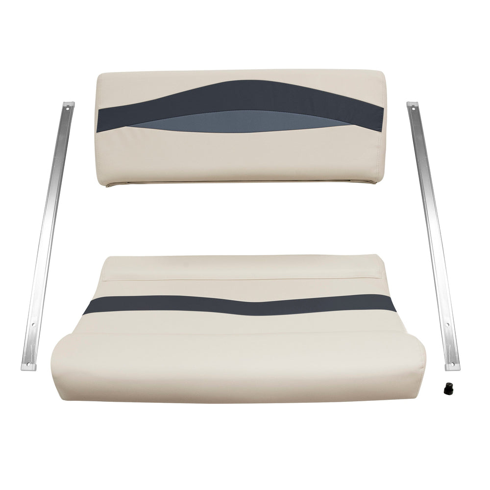 Wise BM1152-2 Premier Pontoon Flip Flop Cushion Set Premier Cushion Sets Wise Pontoon