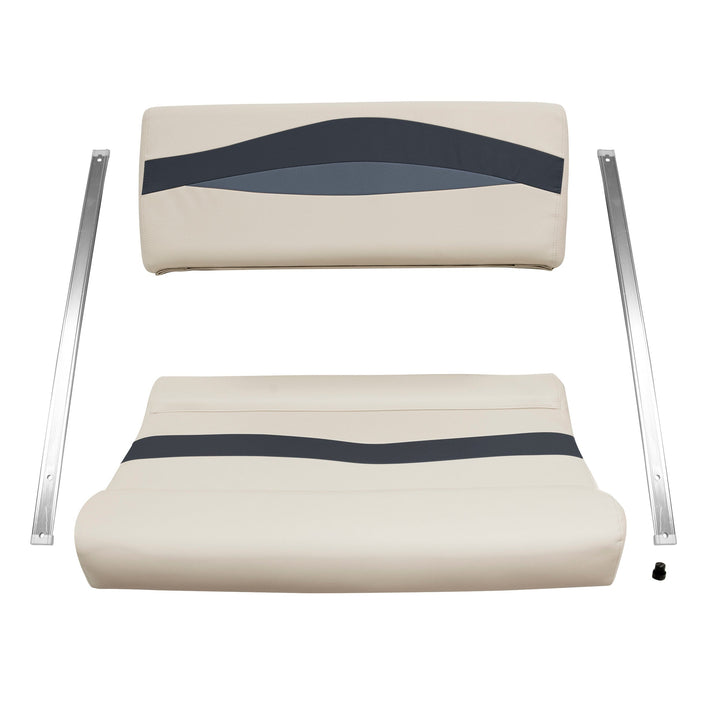 Wise BM1152-2 Premier Pontoon Flip Flop Cushion Set Premier Cushion Sets Wise Pontoon