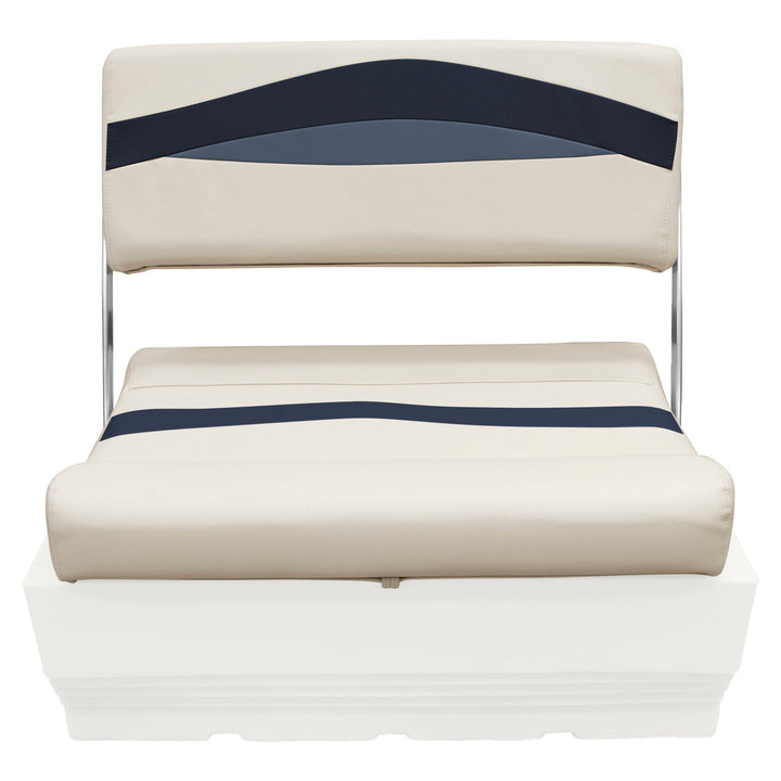 Wise BM1152-2 Premier Pontoon Flip Flop Cushion Set Premier Cushion Sets Wise Pontoon