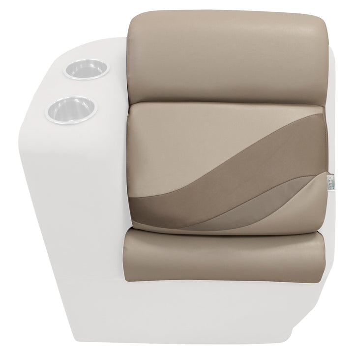 Wise BM13006L Premier Pontoon Lean Back Replacement Cushion - Left Premier Cushion Sets Wise Pontoon