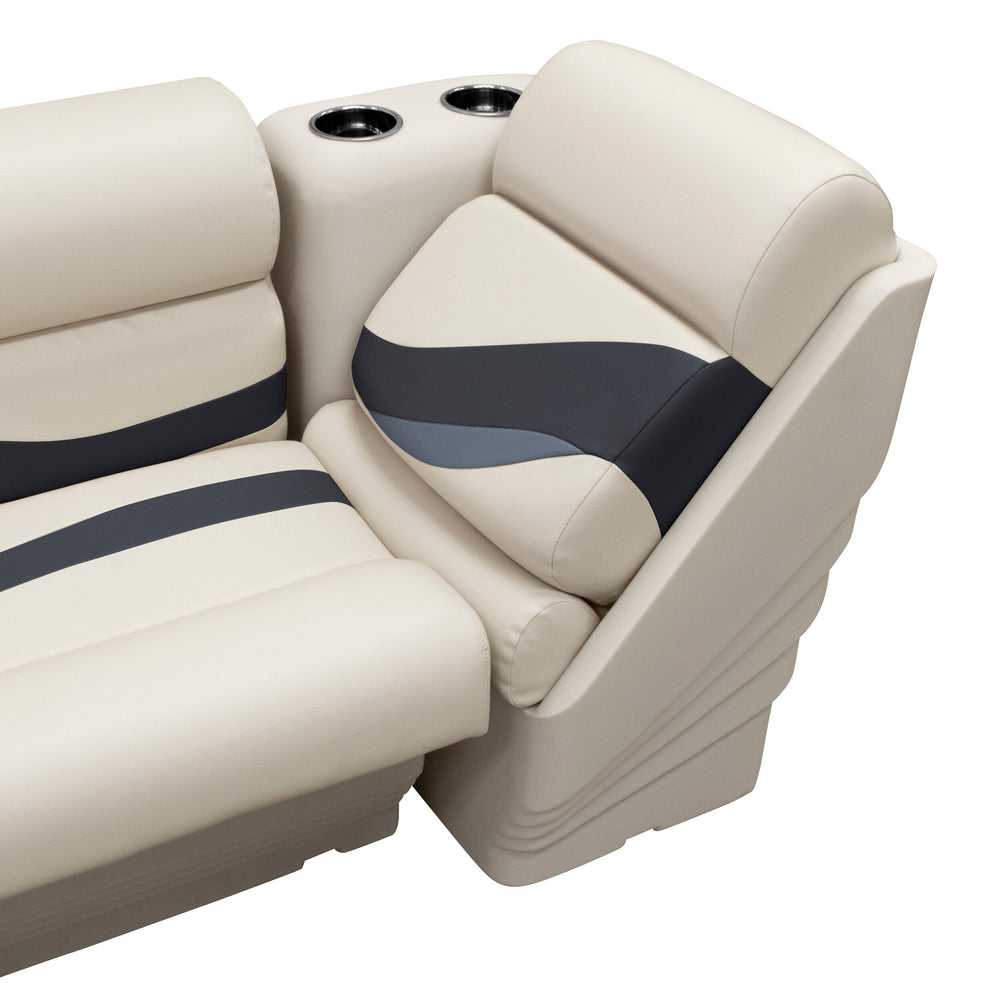 Wise BM13006L Premier Pontoon Lean Back Recliner - Left Premier Pontoon WisePontoon